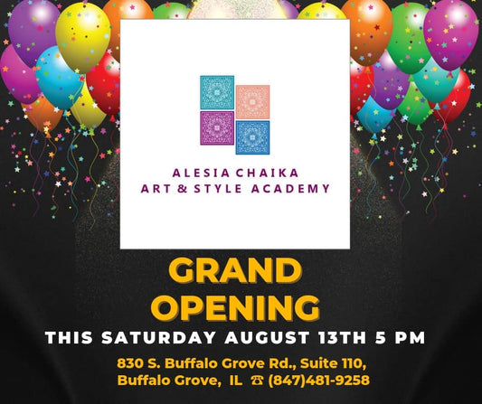 Alesia Chaika Art & Style Academy Private Fine and Wearable Art Classes Grand Opening