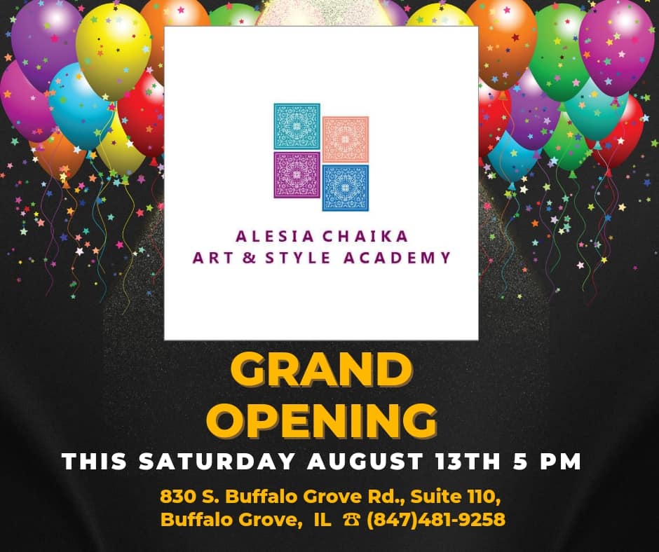 Alesia Chaika Art & Style Academy Private Fine and Wearable Art Classes Grand Opening